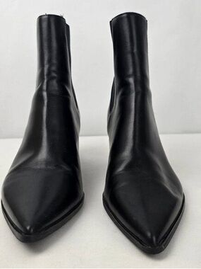 Classic Black Pointed Toe Women's Ankle Boots